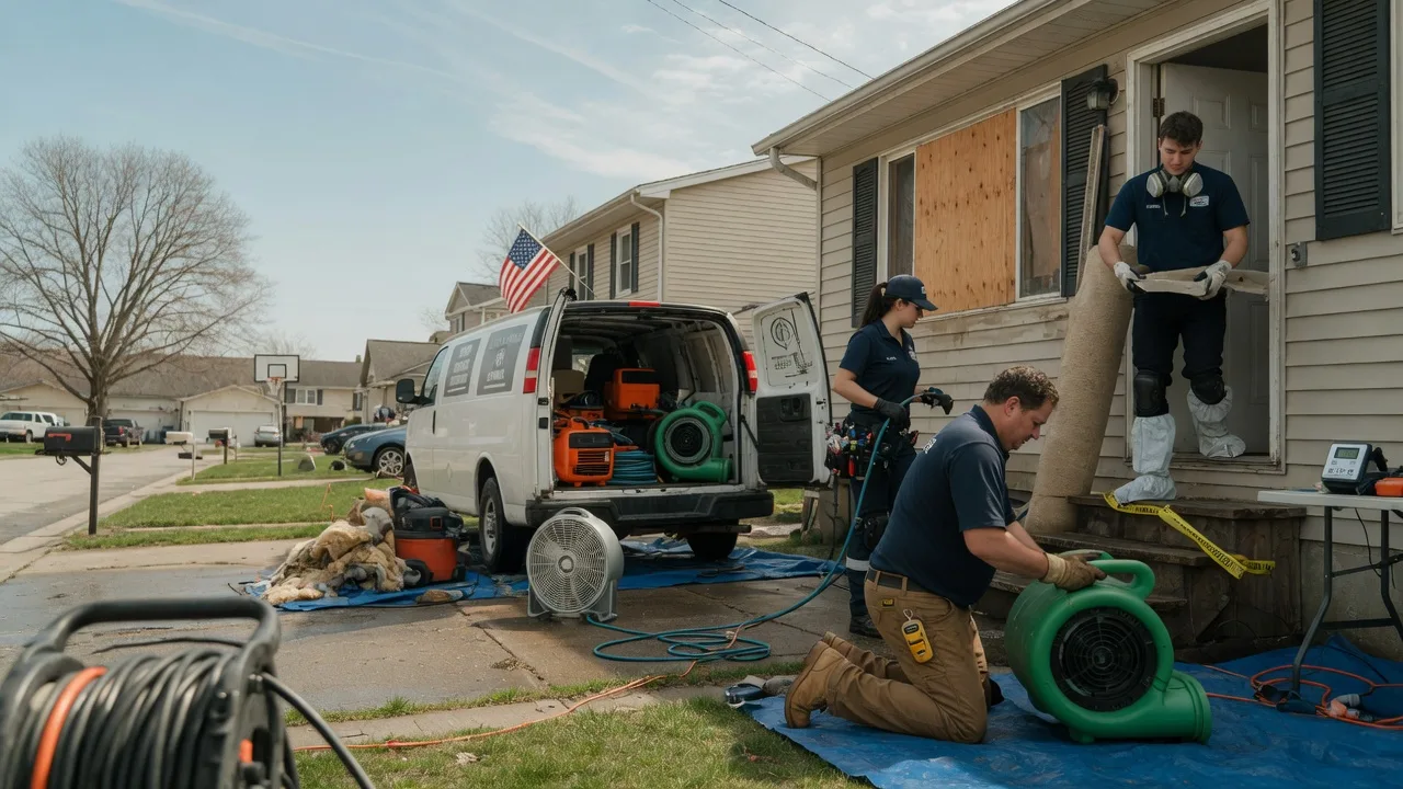 Water Damage Restoration in Brandon, WI near me